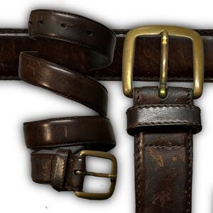 Geoffrey Beene Italian Leather Belt